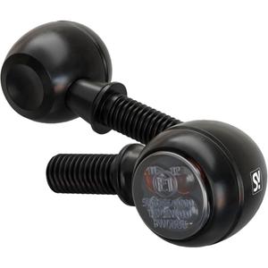 Kierunkowskazy motocyklowe Highsider Smart Circula-S LED 3w1 czarne