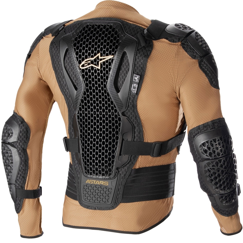 Ochraniacze Alpinestars Bionic Action 2 czarno-brązowe