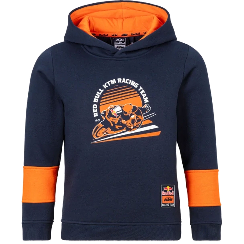 Bluza z kapturem dla dzieci KTM Red Bull Racing GRID w kolorze ciemnoniebieskim