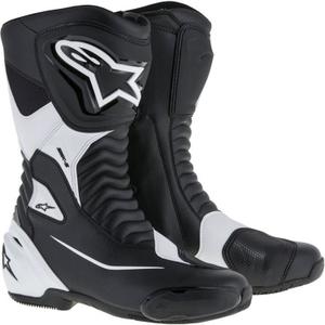 Buty motocyklowe Alpinestars SMX-S czarno-białe