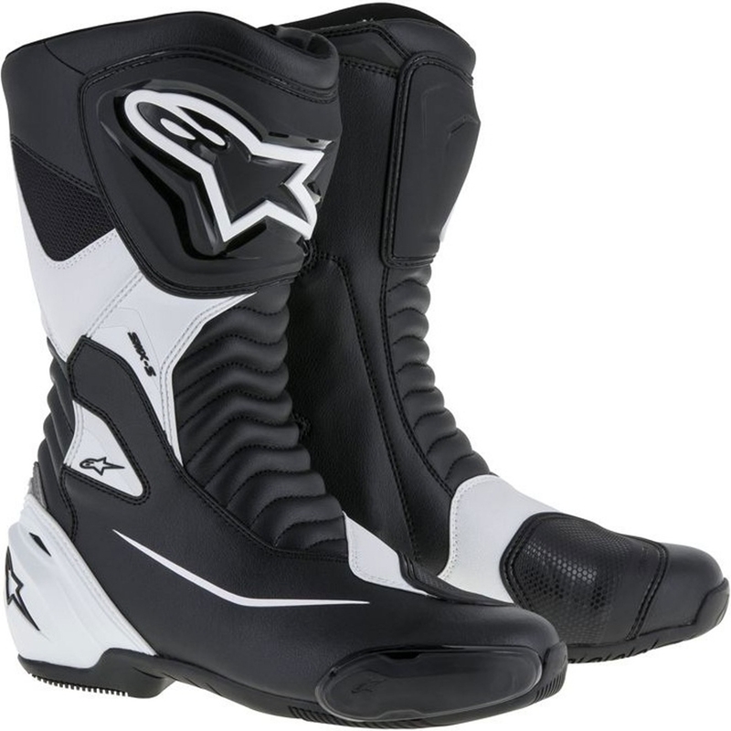 Buty motocyklowe Alpinestars SMX-S czarno-białe