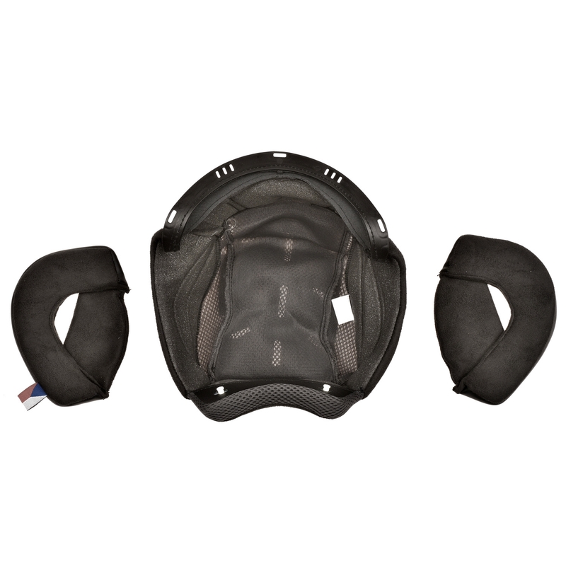 Wnętrze kasku Cassida Oxygen 2.0 w kolorze czarno-szarym