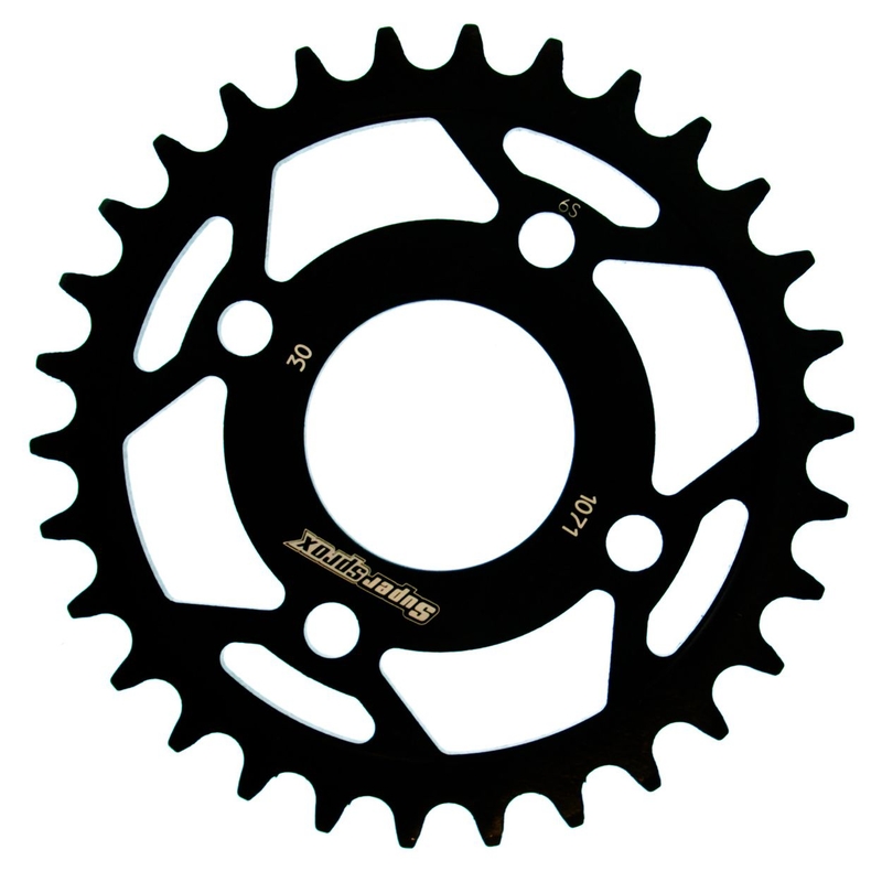 Rear sprocket SUPERSPROX black 30T, 520