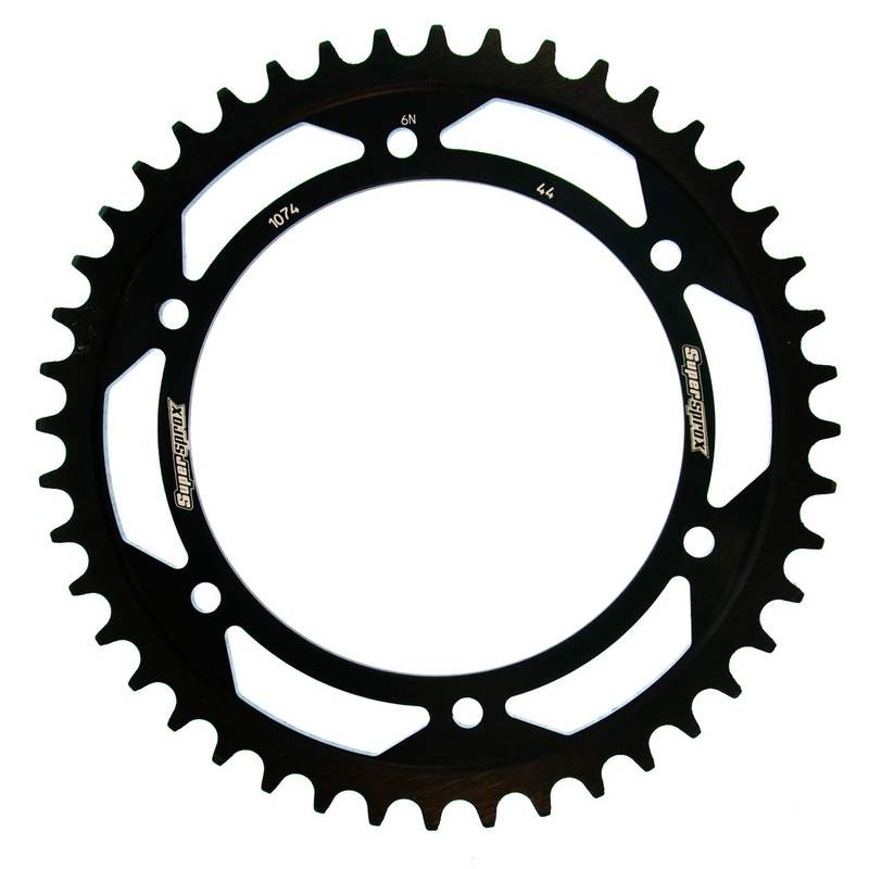 Rear sprocket SUPERSPROX black 44T, 525