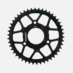 Rear sprocket SUPERSPROX RFE-1081:46-BLK black 46T, 428