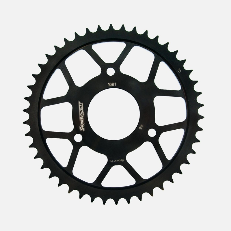 Rear sprocket SUPERSPROX black 46T, 428