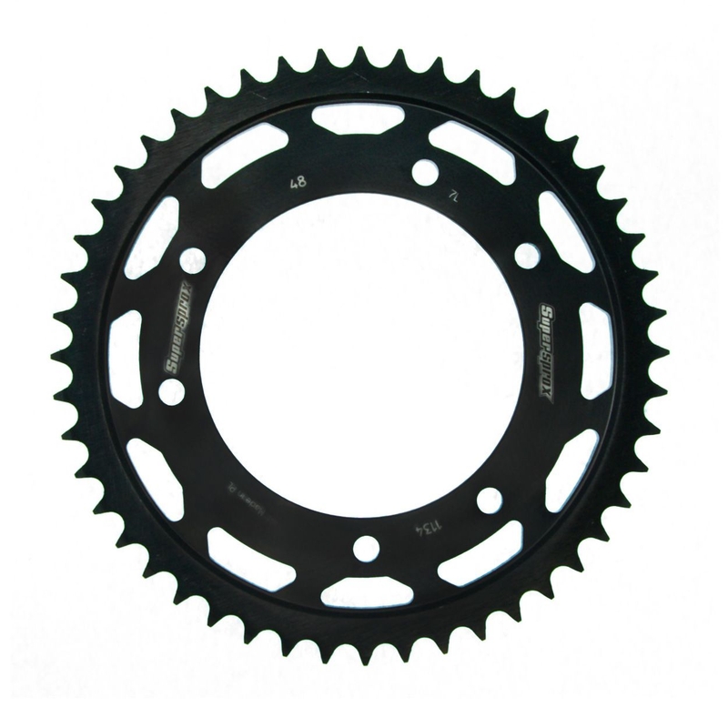 Rear sprocket SUPERSPROX black 48T, 428
