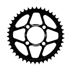 Rear sprocket SUPERSPROX RFE-1206:42-BLK black 42T, 428