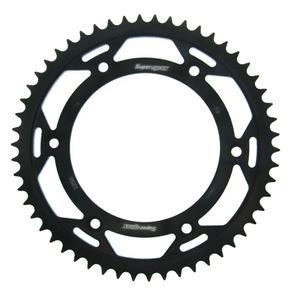 Rear sprocket SUPERSPROX RFE-1258:54-BLK black 54T, 428