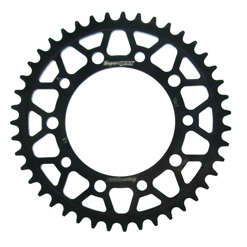 Rear sprocket SUPERSPROX black 43T, 520 wyprzedaż