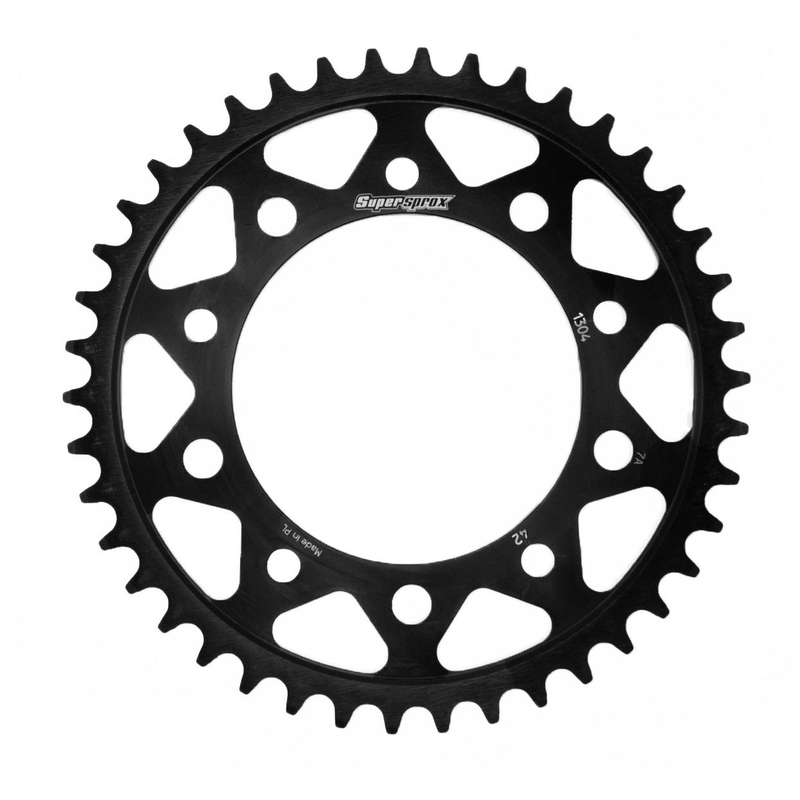Rear sprocket SUPERSPROX black 42T, 525