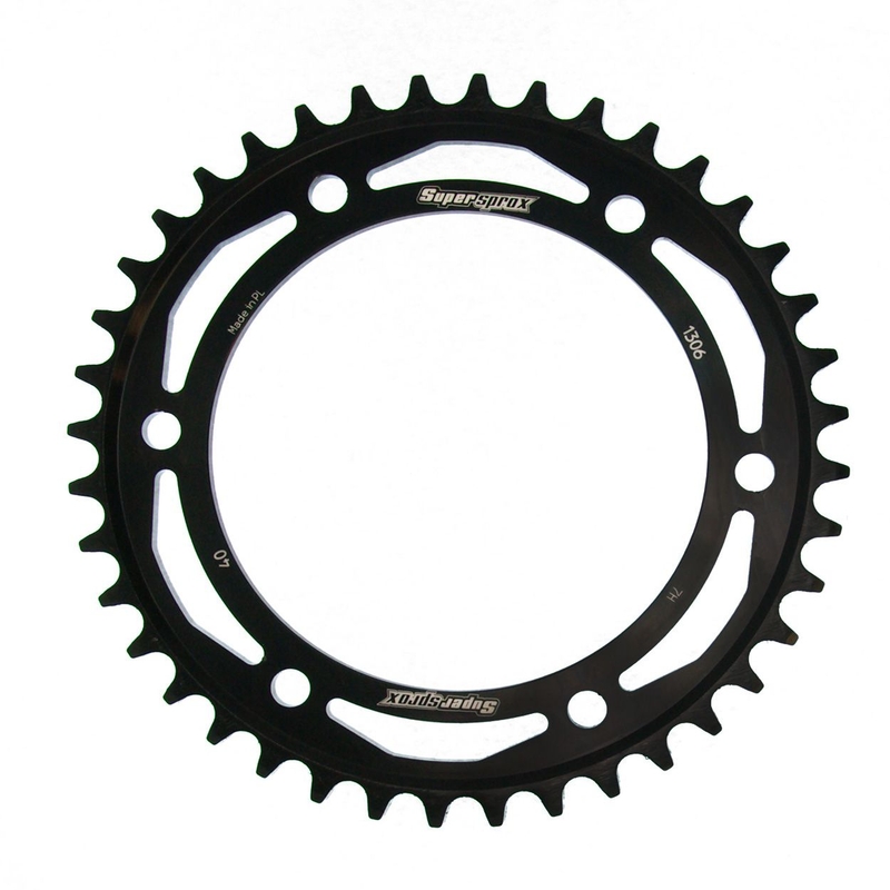 Rear sprocket SUPERSPROX black 40T, 530