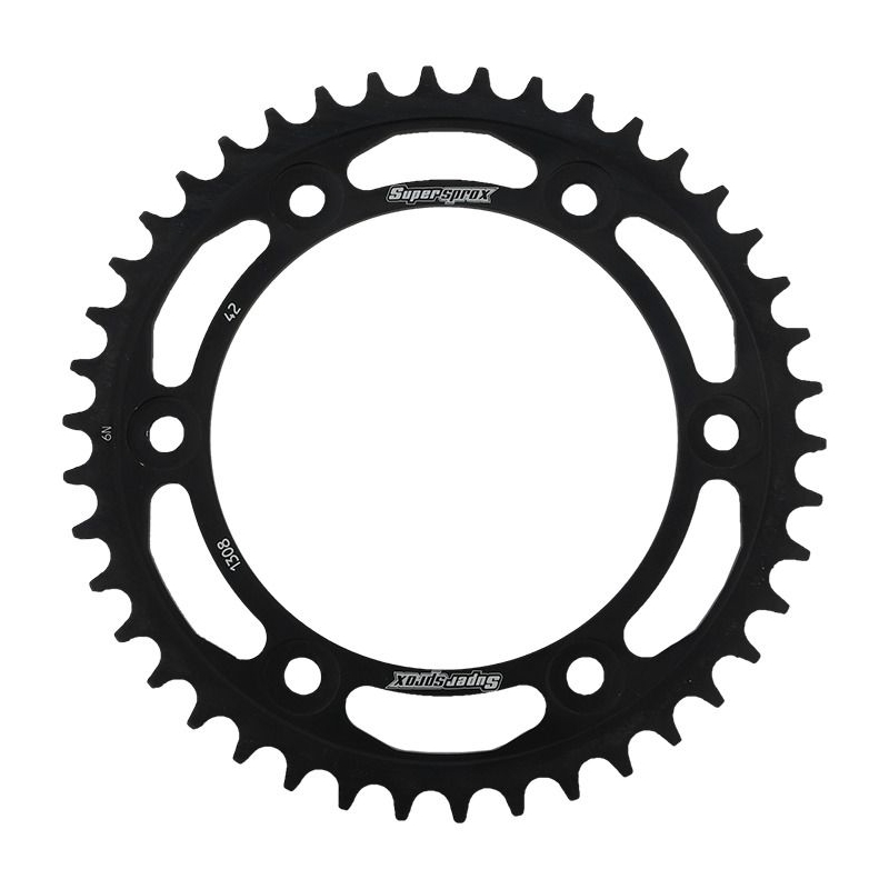 Rear sprocket SUPERSPROX black 42T, 520