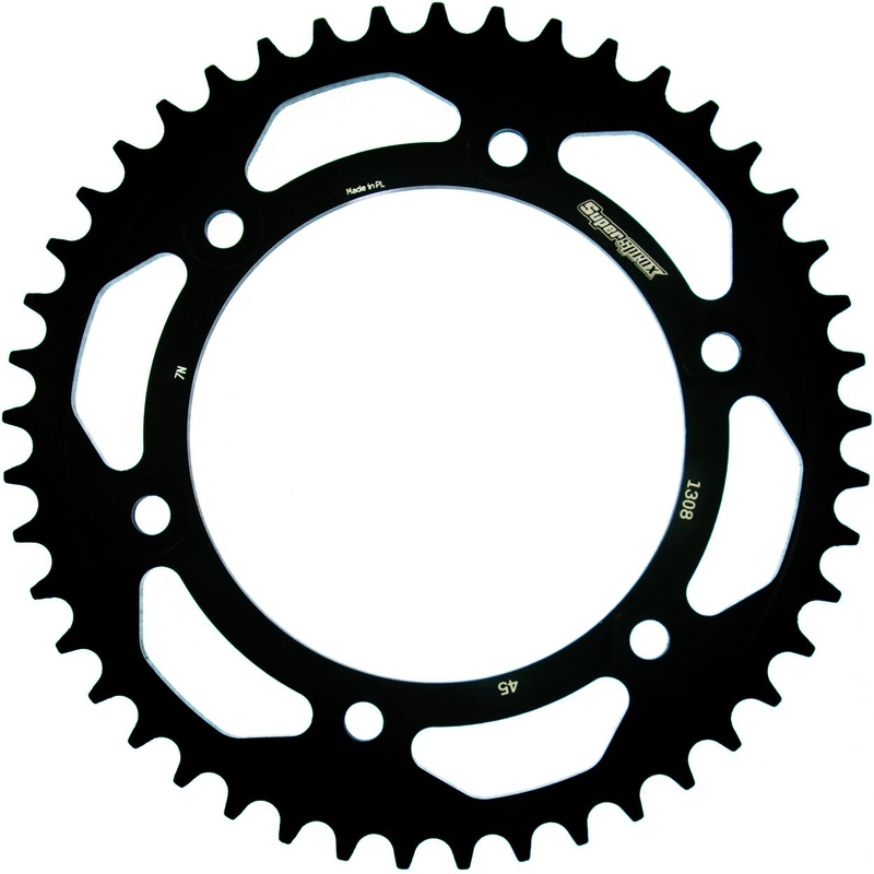 Rear sprocket SUPERSPROX black 45T, 520