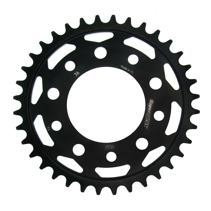 Rear sprocket SUPERSPROX black 36T, 525