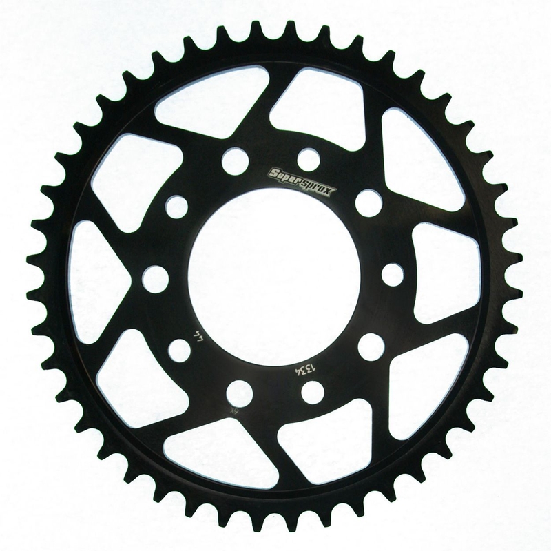 Rear sprocket SUPERSPROX black 44T, 530