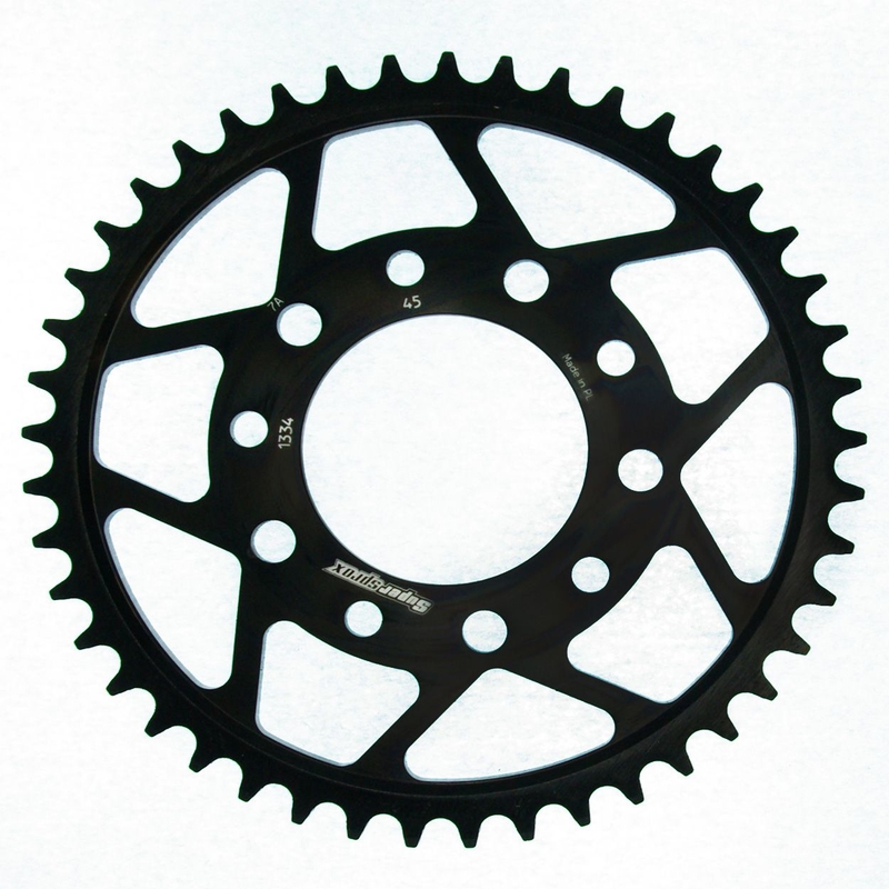 Rear sprocket SUPERSPROX black 45T, 530