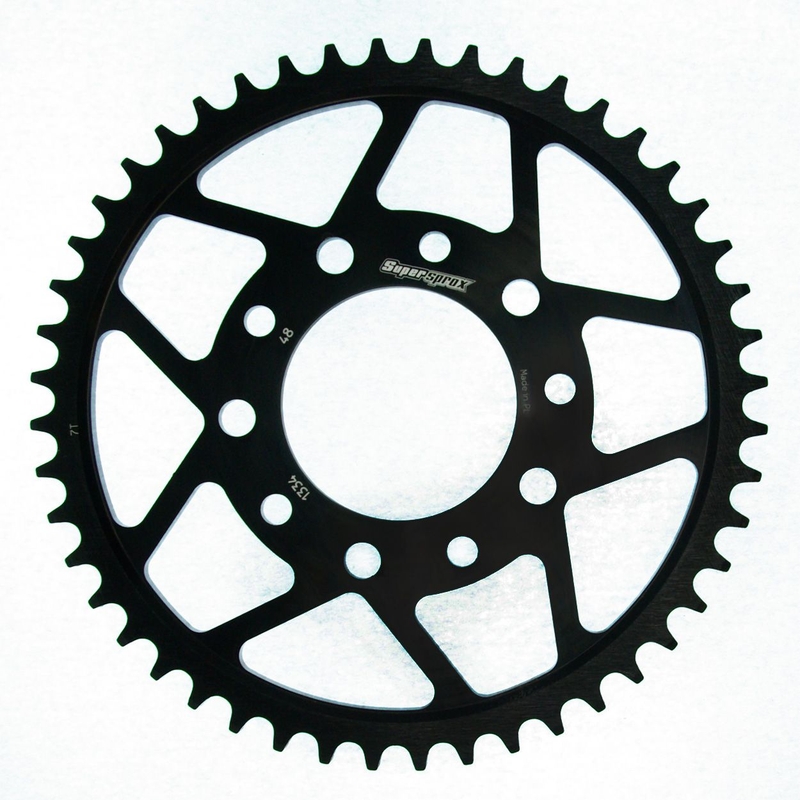 Rear sprocket SUPERSPROX black 48T, 530