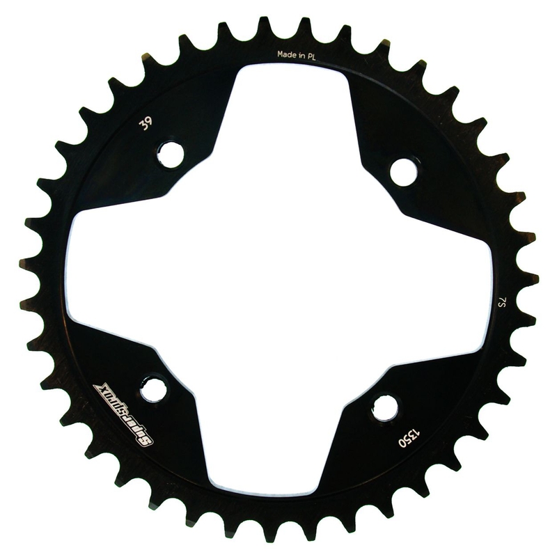 Rear sprocket SUPERSPROX black 39T, 520