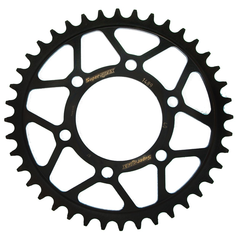 Rear sprocket SUPERSPROX black 40T, 525