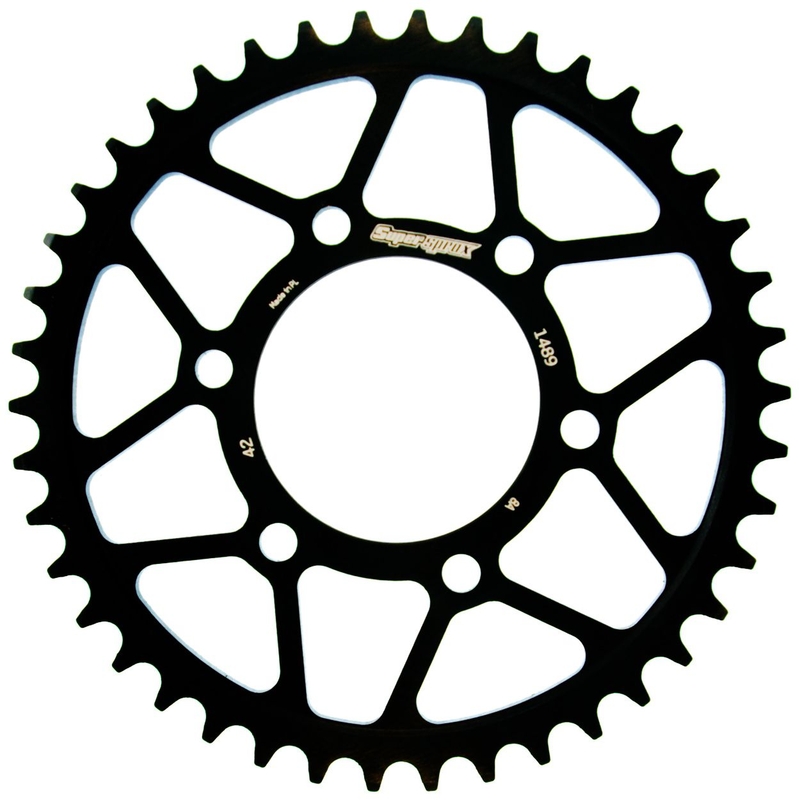 Rear sprocket SUPERSPROX black 42T, 525
