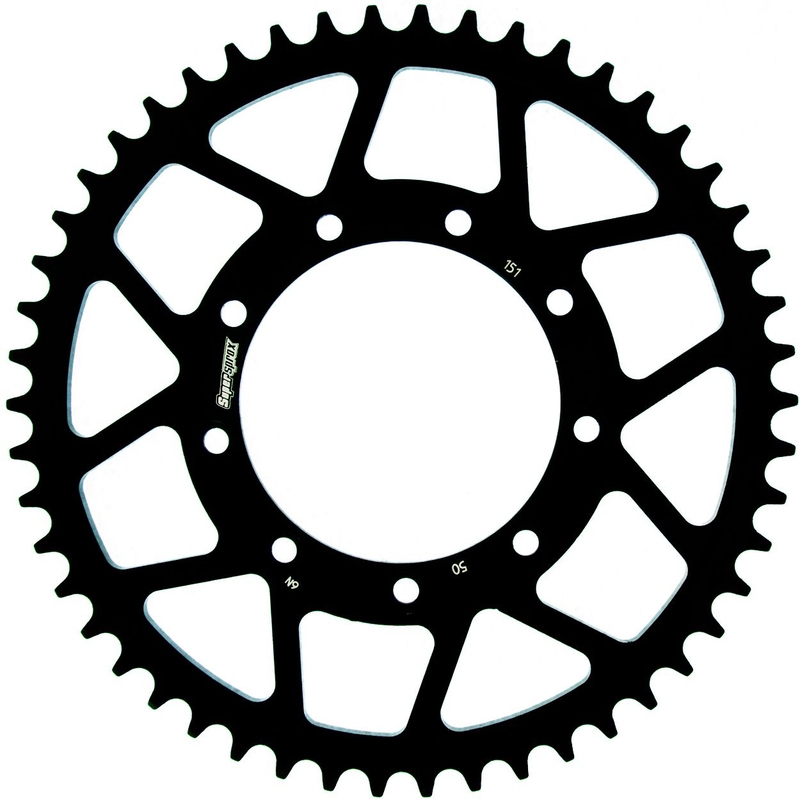 Rear sprocket SUPERSPROX black 50T, 520