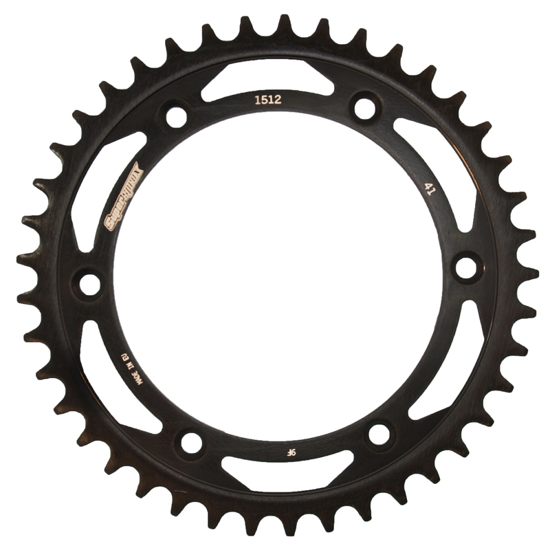 Rear sprocket SUPERSPROX black 41T, 520