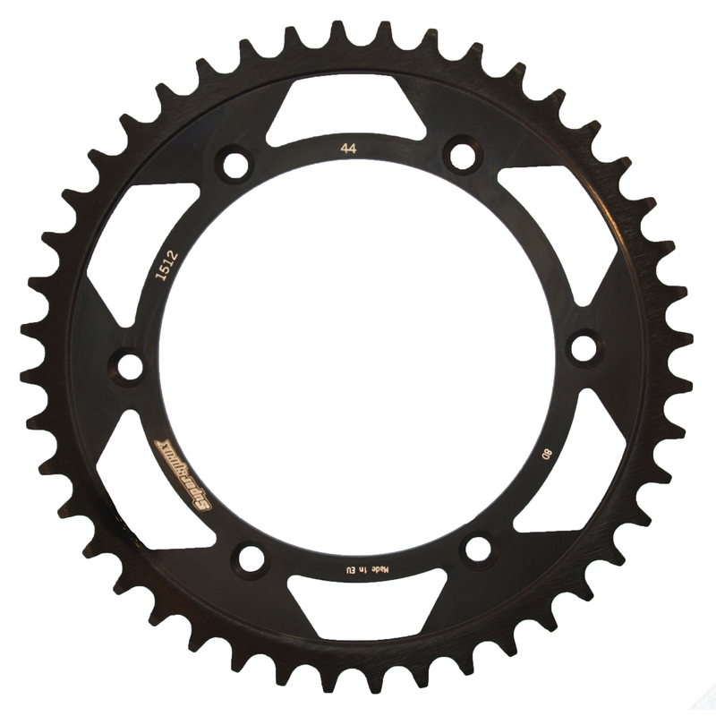 Rear sprocket SUPERSPROX black 44T, 520