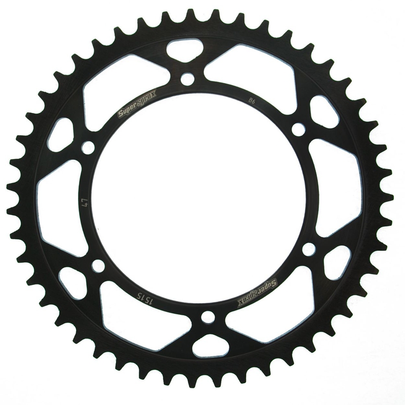 Rear sprocket SUPERSPROX black 47T, 520