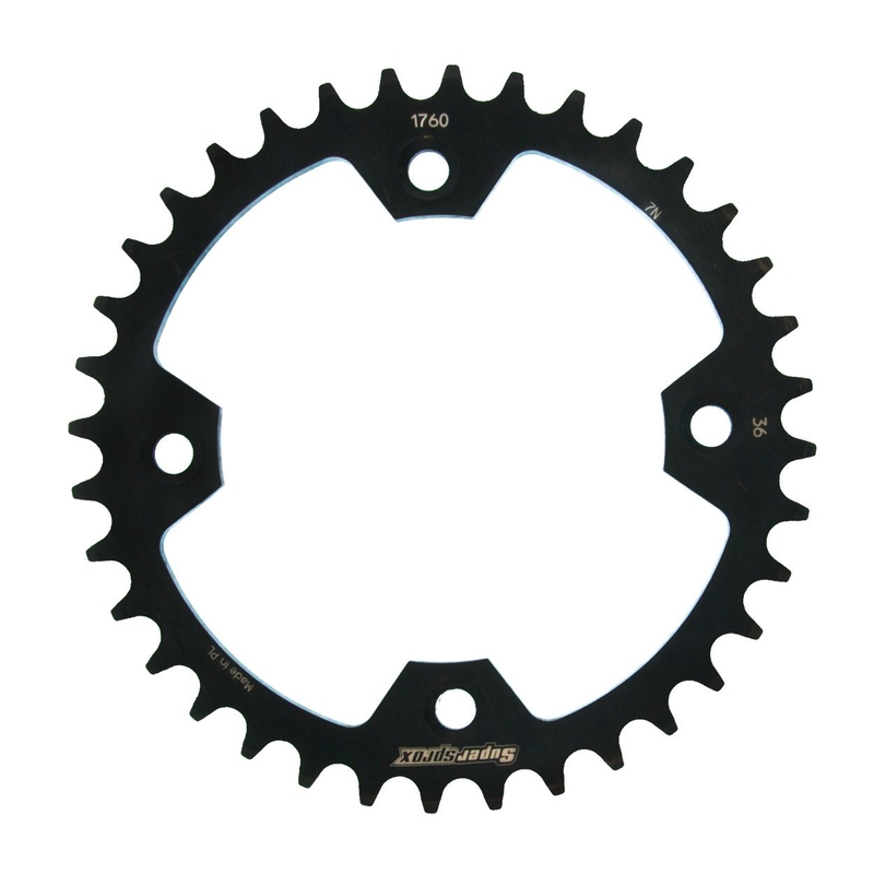 Rear sprocket SUPERSPROX black 36T, 520