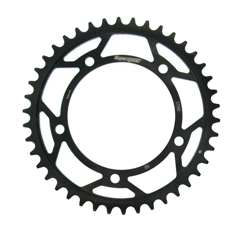 Rear sprocket SUPERSPROX black 42T, 525