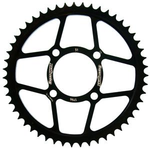 Rear sprocket SUPERSPROX RFE-1796:51-BLK black 51T, 428