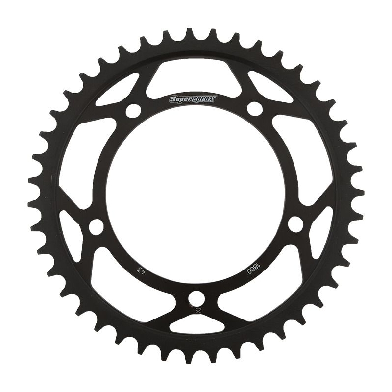 Rear sprocket SUPERSPROX black 43T, 530