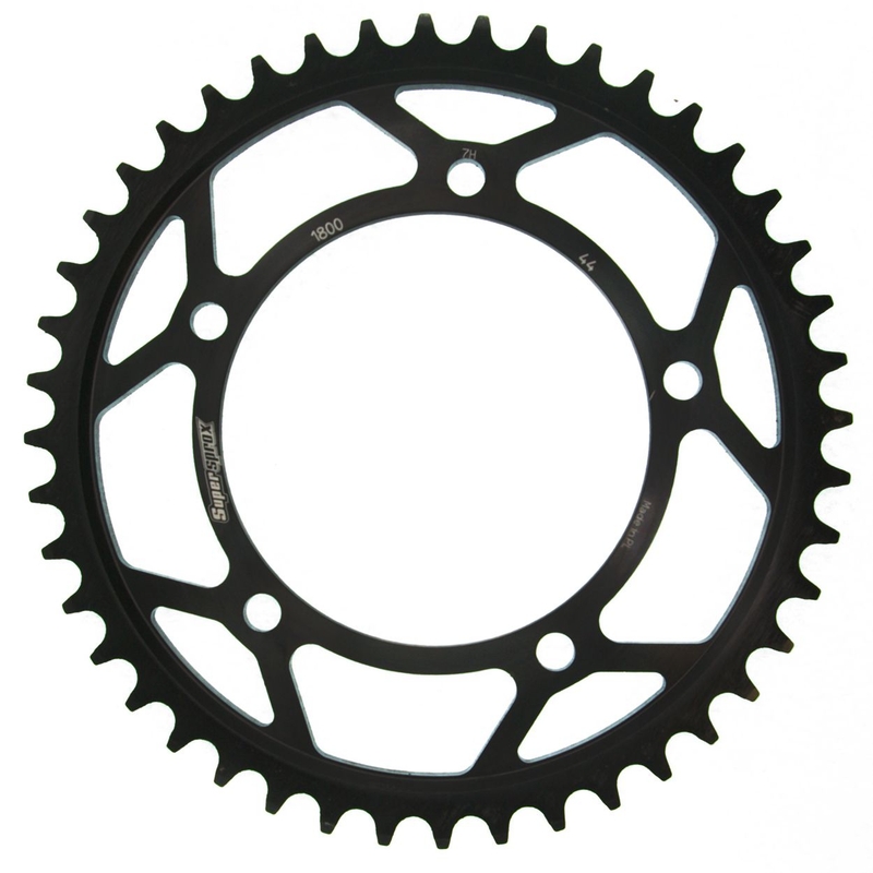 Rear sprocket SUPERSPROX black 44T, 530