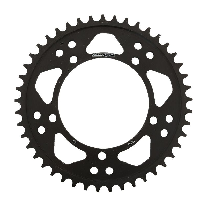 Rear sprocket SUPERSPROX black 45T, 530