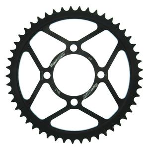 Rear sprocket SUPERSPROX RFE-1843:49-BLK black 49T, 428