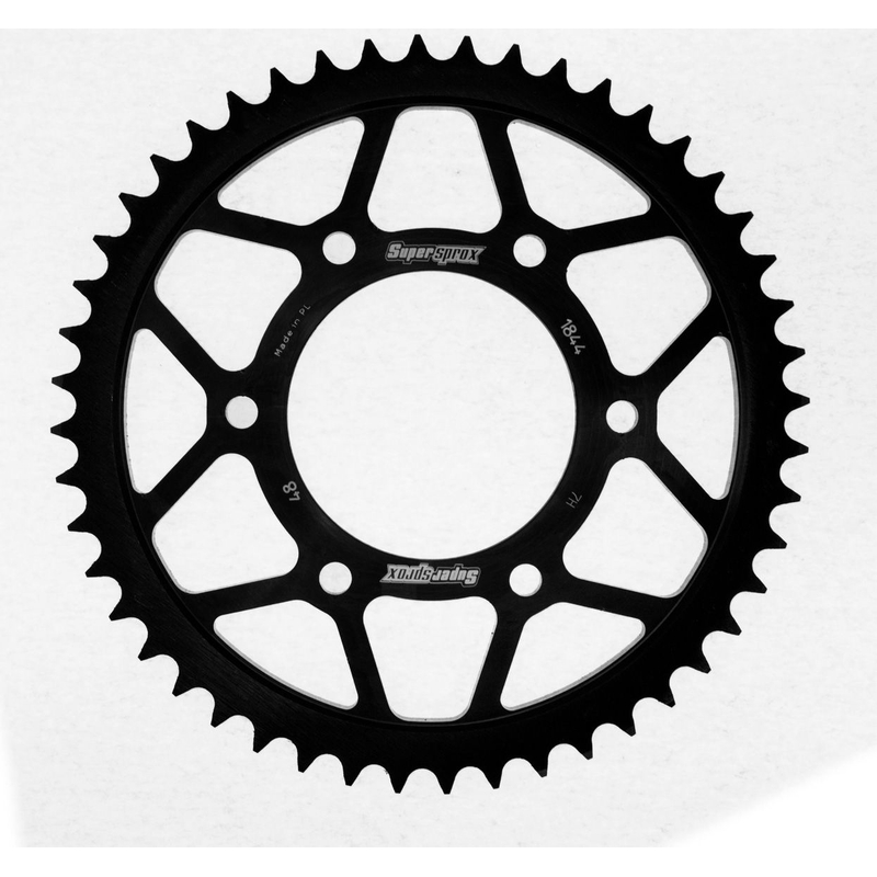 Rear sprocket SUPERSPROX black 48T, 428