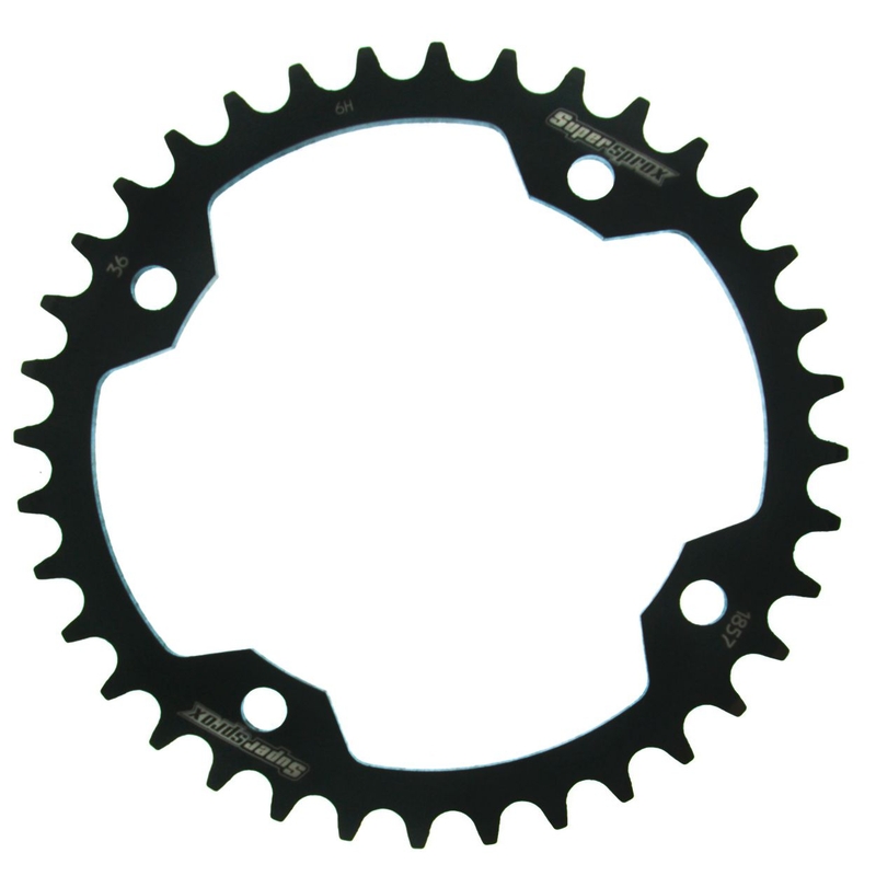 Rear sprocket SUPERSPROX black 36T, 520