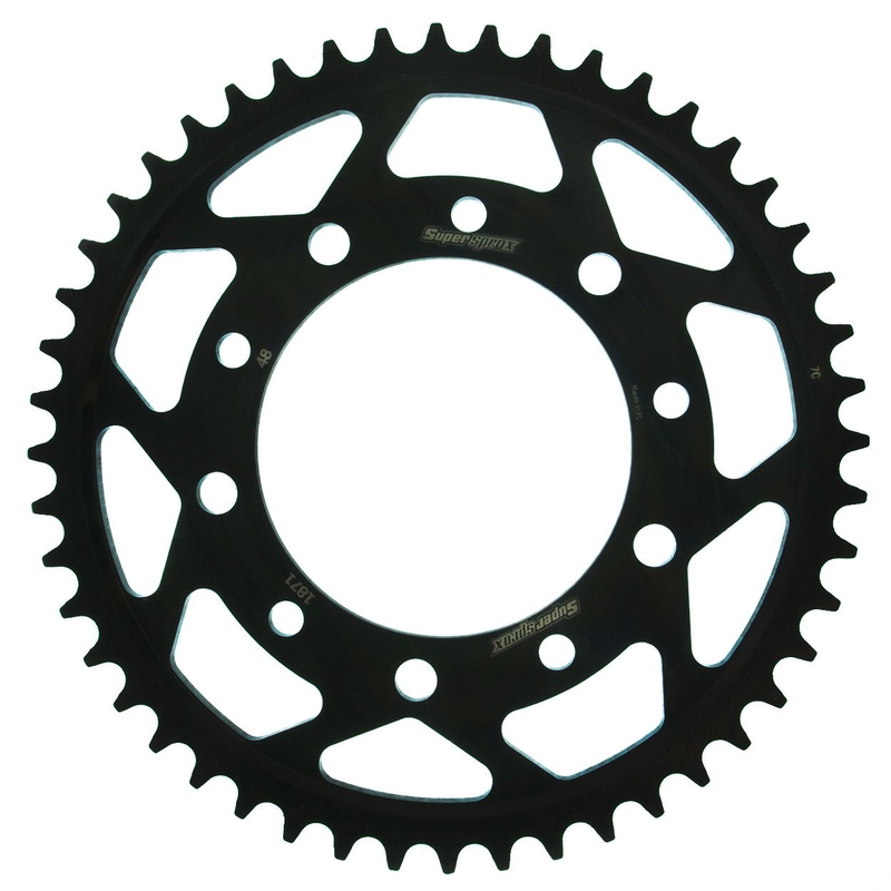 Rear sprocket SUPERSPROX black 48T, 530
