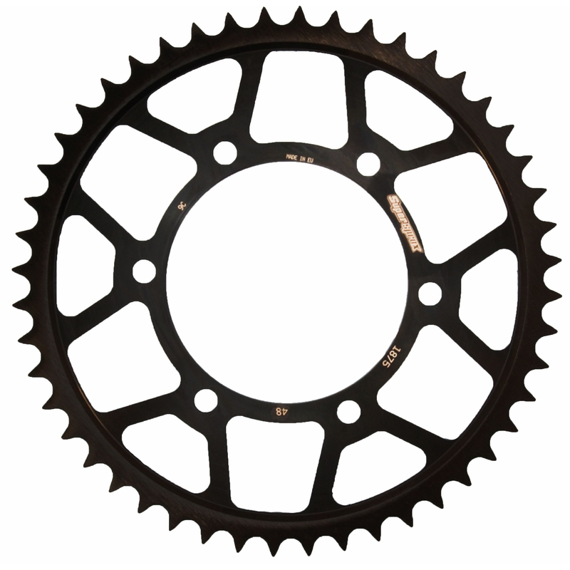 Rear sprocket SUPERSPROX black 48T, 532