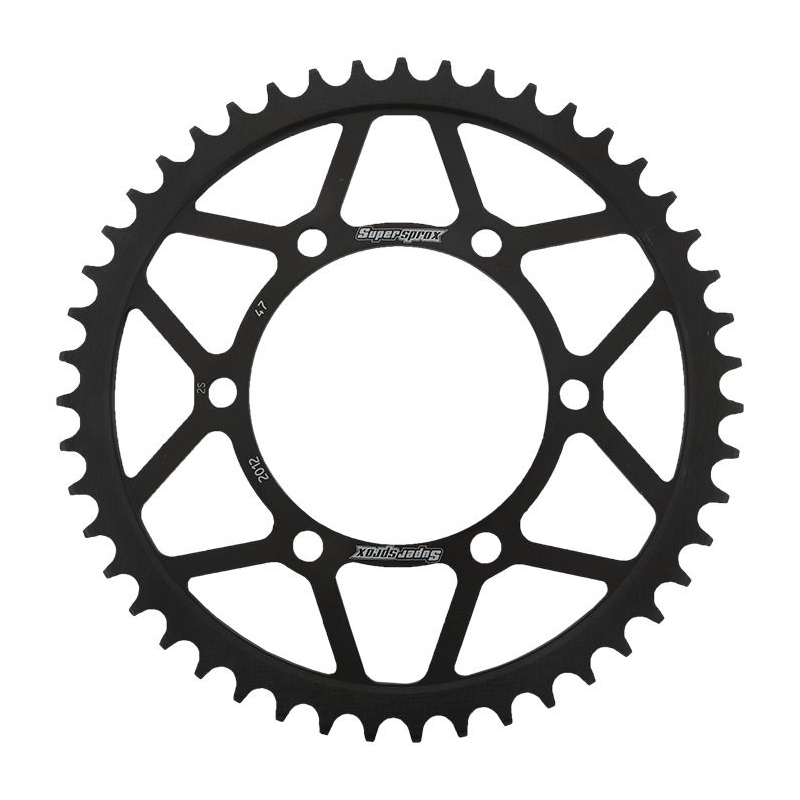 Rear sprocket SUPERSPROX black 47T, 525 wyprzedaż
