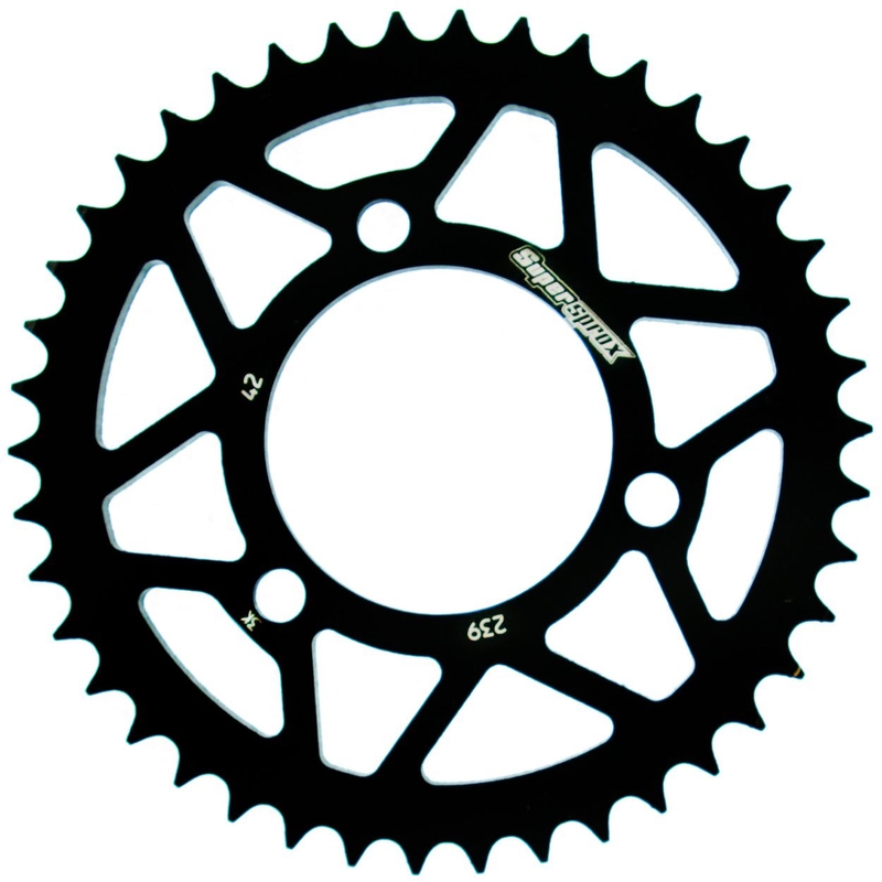 Rear sprocket SUPERSPROX black 42T, 420 wyprzedaż