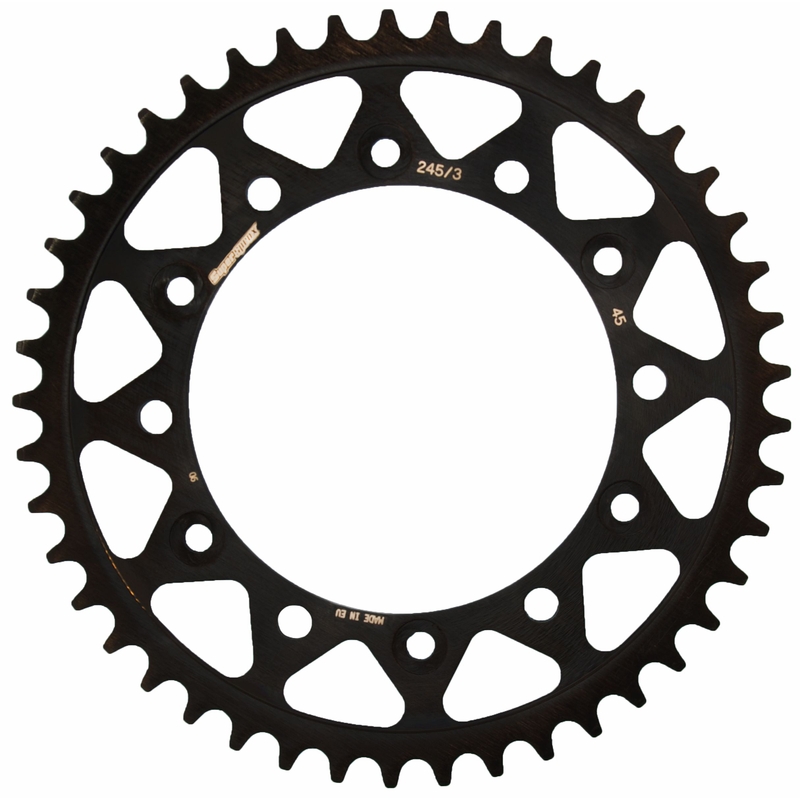 Rear sprocket SUPERSPROX black 45T, 520