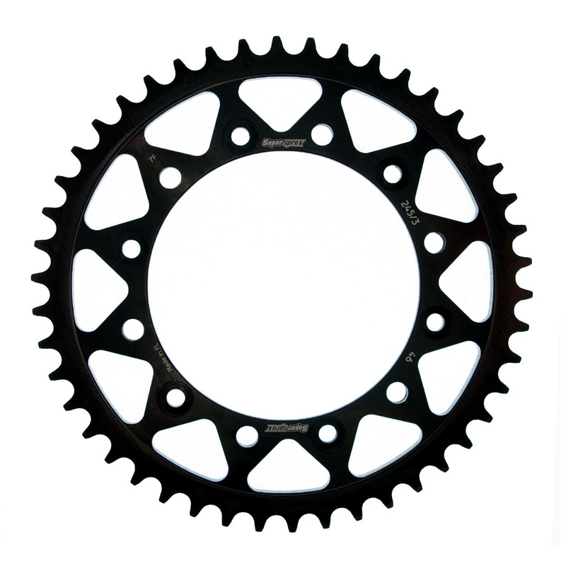 Rear sprocket SUPERSPROX black 46T, 520