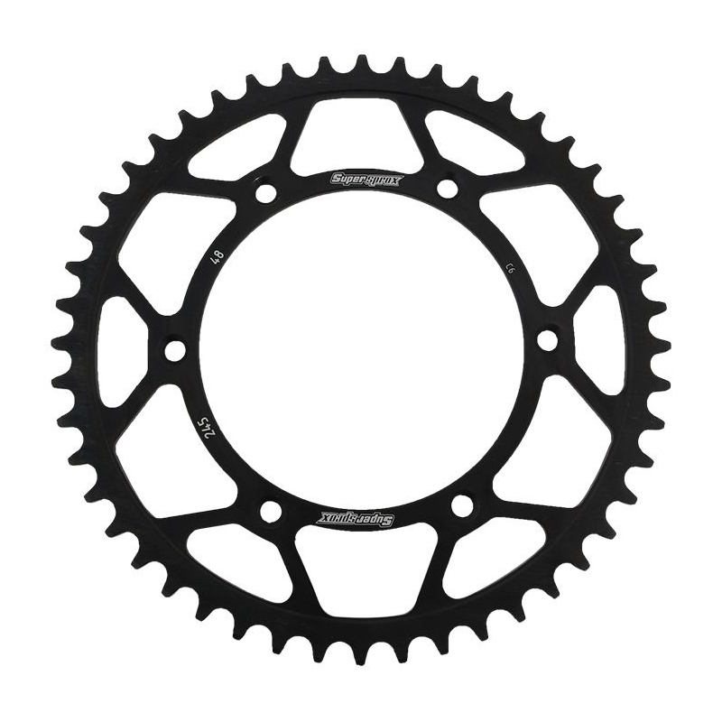 Rear sprocket SUPERSPROX black 48T, 520