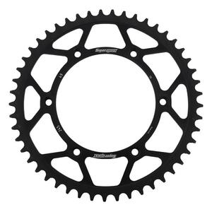 Rear sprocket SUPERSPROX RFE-245:49-BLK black 49T, 520