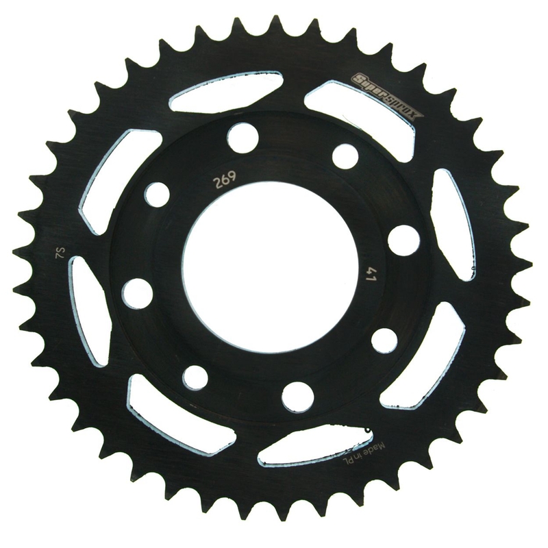Rear sprocket SUPERSPROX black 41T, 428