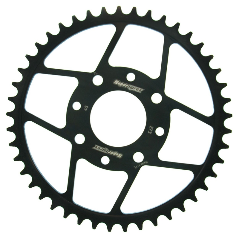 Rear sprocket SUPERSPROX black 45T, 520