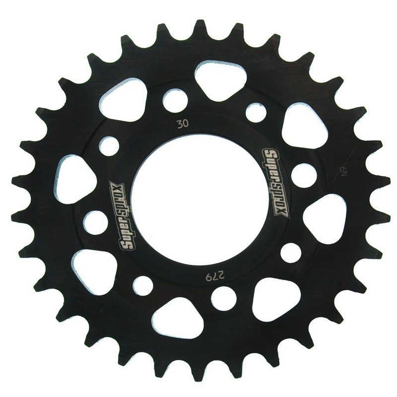 Rear sprocket SUPERSPROX black 30T, 520