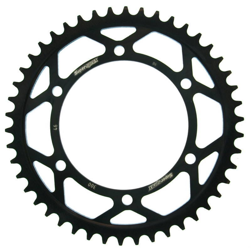 Rear sprocket SUPERSPROX black 46T, 525